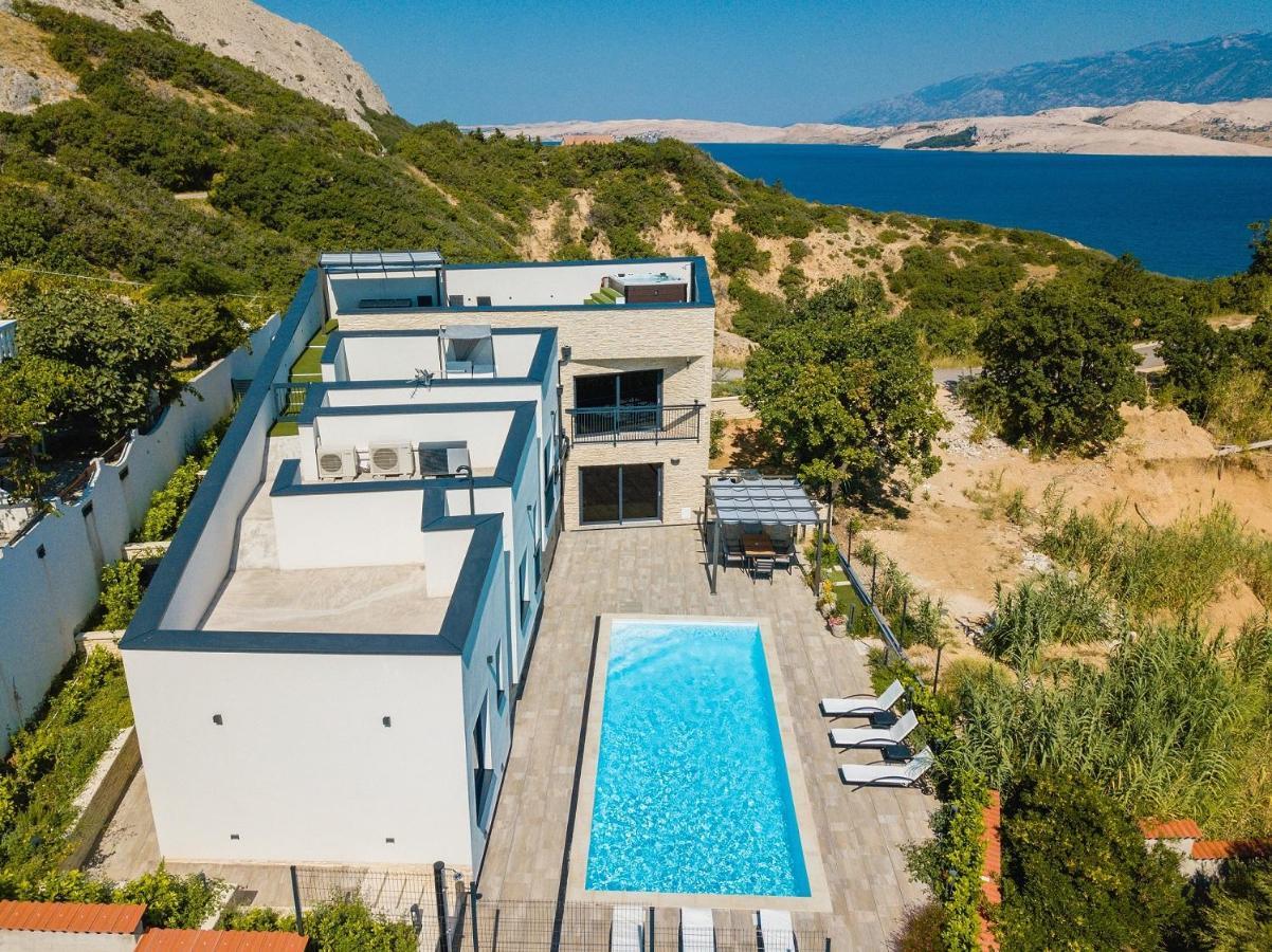 Perla Nera Heated Pool & Sauna Stan Trigraci エクステリア 写真